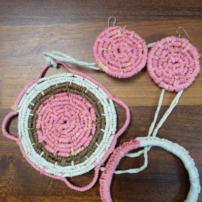 Woven Jewellery Set - Woven Art - Fiona Martich