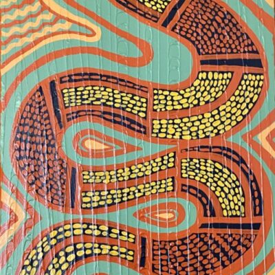 Black -headed Python - Painting - Zeila Wallace