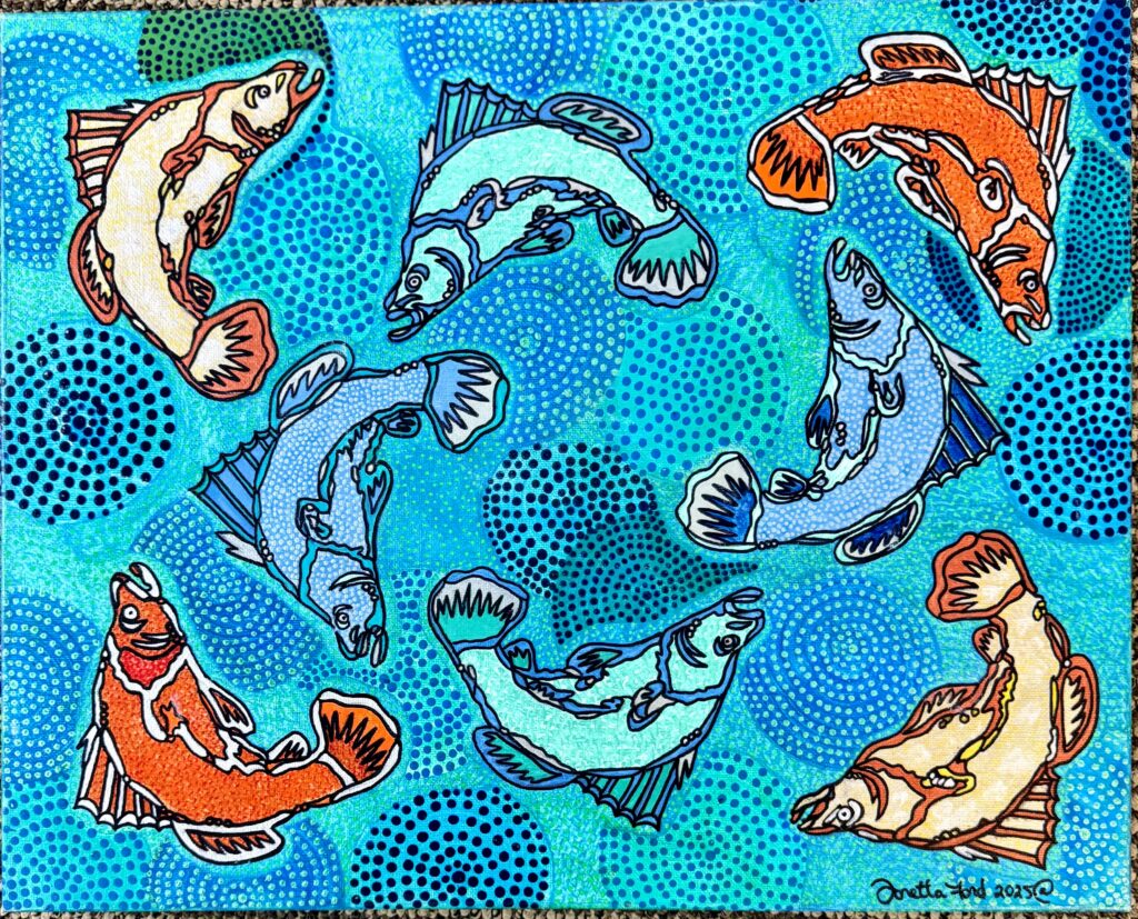 Barras - Painting - Dotty Ford