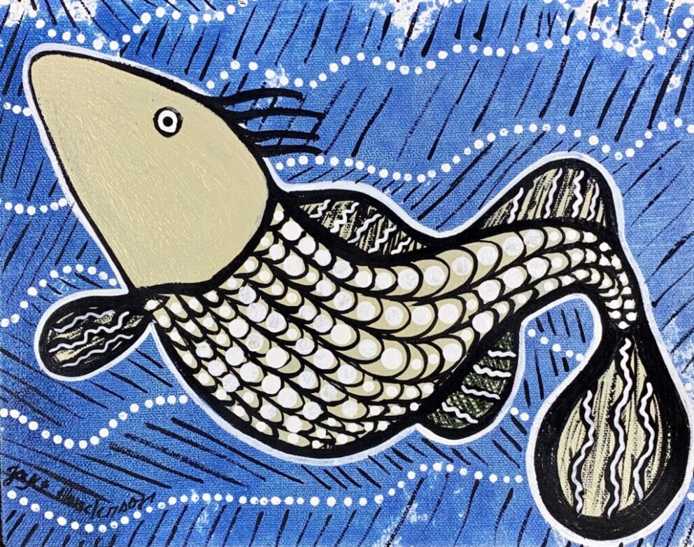 Freshwater Cod - Painting - Joyce Henderson