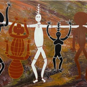 Spirit Dreaming - Painting - Larissa  Hale