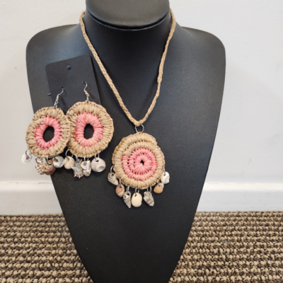 Pink set #1 - Jewellery Unique - Fiona Martich