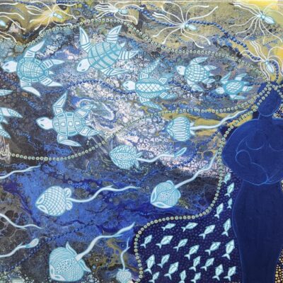 Jalunji Woman - Painting - Larissa Hale