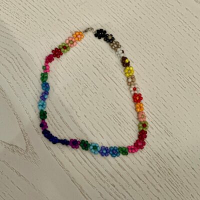 Rainbow bead necklace - Jewellery Unique - Leilani Hale