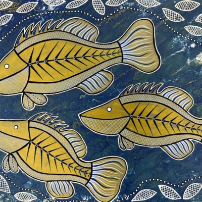 Barramundi - Painting - Larissa Hale