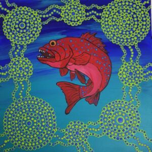 Coral Trout - Painting - Lauren  Bowyer