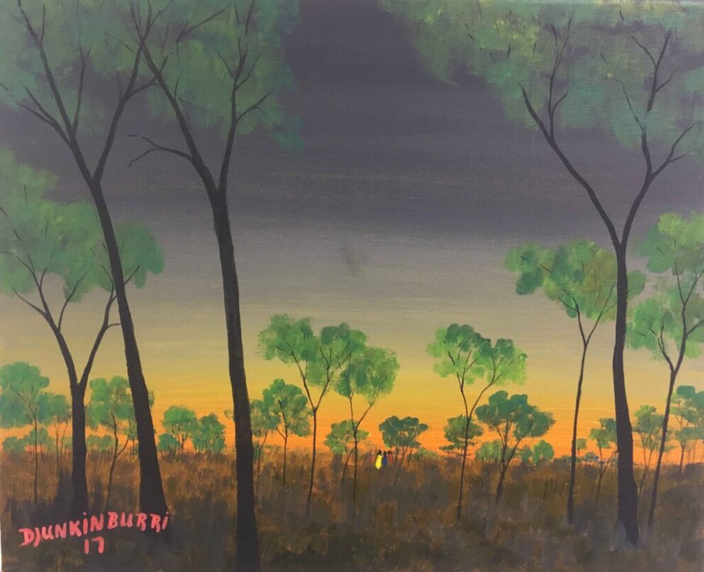 Landscape Small - Djunkinburri - Painting - James  Archer