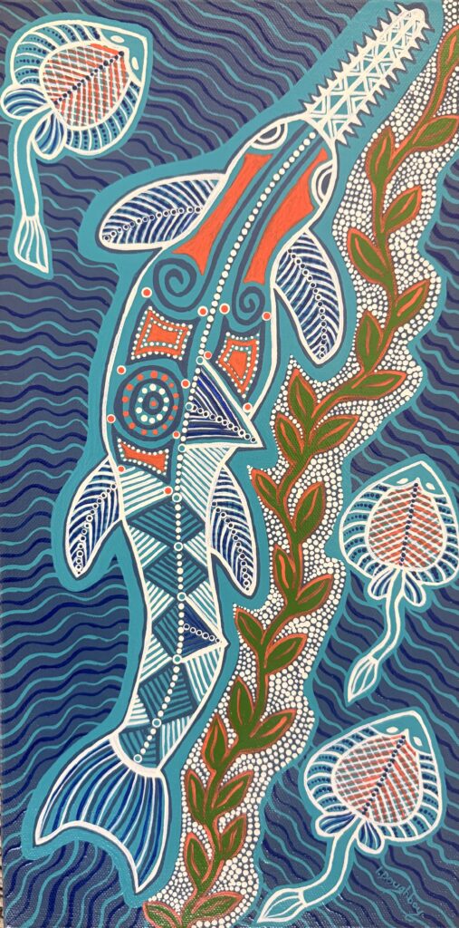 Swordfish - Painting - Irene  Bowyer