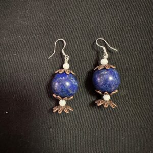 LAPIS LAZULI EARINGS - Jewellery Unique - Larissa  Hale