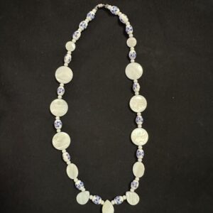 SHELL AND CERAMIC NECKLACE - Jewellery Unique - Larissa  Hale