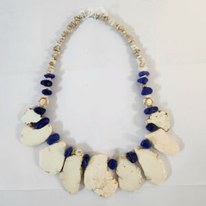 Dyed Turquoise Necklace - Jewellery Unique - Larissa  Hale