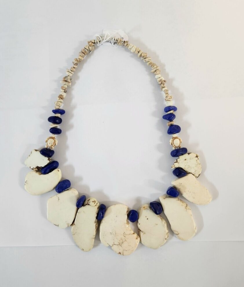 Dyed Turquoise Necklace - Jewellery Unique - Larissa  Hale