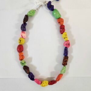 Coloured Stone Necklace - Jewellery Unique - Larissa  Hale